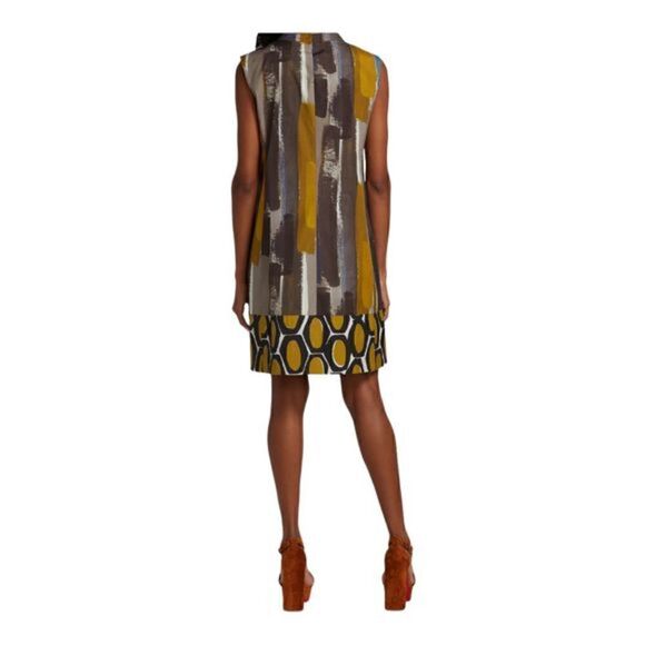 MAX Mara Painterly Sleeveless Reversible Minidress  Size 4 NWT current season - Picture 3 of 10